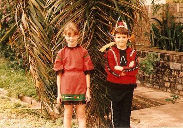 1985_4.jpg - Isabelle Brabant et Nicolas Duchenne en 1985